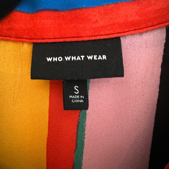 Multicolor Striped Button Down - Picture 2 of 2